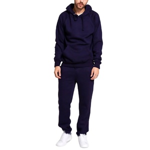 ชุดวอร์มผู้ชายผ้าฝ้ายเรียบแบบสวมใส่สบาย พิมพ์โลโก้ได้ตามต้องการ สำหรับฤดูหนาว ผลิตโดย HI 2026 - Product Image 4