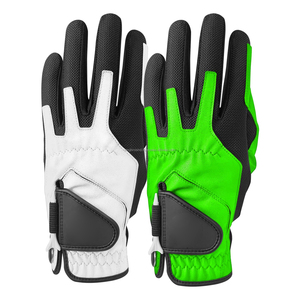 Gants de golf pour gaucher en cuir Cabretta véritable, durables, best-sellers, design moderne, impression numérique, logo personnalisé, adhérence optimale, OEM - Product Image 4