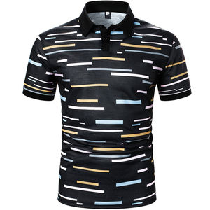 2024 de talla grande nueva moda transpirable de alta calidad camiseta Polo de ajuste personalizado camiseta Polo hecha a medida para hombres con soporte de muestra - Product Image 1