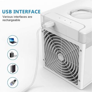 Ventilador de Aire Acondicionado Portátil Compacto, Diseño Eléctrico de Plástico para Refrigeración en Espacios Pequeños - Product Image 5