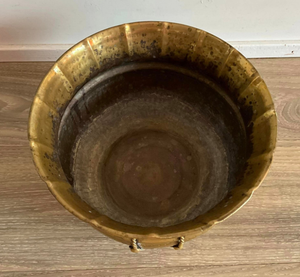 Ventes chaudes, jardinières en laiton de couleur classique, forme ronde, finition laiton brillant, pour la maison, le jardin, jardinières décoratives au prix le plus bas - Product Image 4