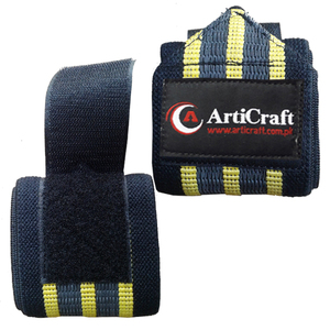 Adjustable Breathable Elastic Polyester <b>Wrist</b> Support for <b>Weight</b> Lifting Custom Logo Gym Wrap for Sports Fitness - Product Image 6