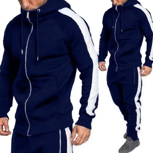 Survêtement d'Entraînement de Football d'Hiver Rapide pour Hommes, Ensemble de Vêtements de Sport de Football à Manches Longues et Demi-Fermeture Éclair, Entièrement Personnalisé - Product Image 2