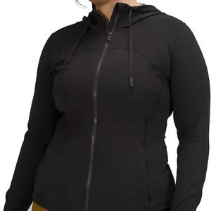 เสื้อสเวตเตอร์มีฮู้ดแบบสวมหัวสำหรับผู้หญิงเสื้อผ้าฤดูหนาวแบบมีลายพิมพ์ดิจิทัลมีซิป - Product Image 2