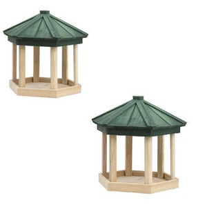 Mangeoire à oiseaux haute sur demande la plus vendue maison de repos pour l'alimentation jardin maison décorative en bois mangeoires à oiseaux suspendues - Product Image 1