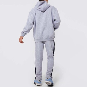 Conjunto de Sudadera y Pantalón de Algodón 100% Transpirable, Ecológico y de Alto Gramaje para Hombre, Estilo Urbano, con Bloques de Color Personalizados, Venta al por Mayor - Product Image 2