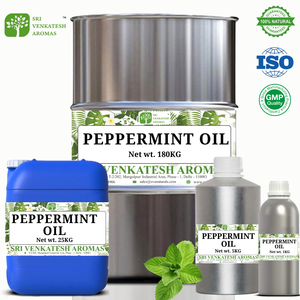 Huile essentielle de menthe poivrée 100% naturelle disponible en 10ml, 30ml, 120ml et bouteilles en vrac approvisionnement pur et biologique direct - Product Image 2