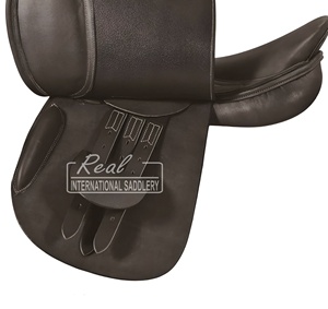 Sillín de carreras de cuero ecuestre de nuevo diseño, accesorios ligeros y duraderos para caballos al mejor precio - Product Image 2