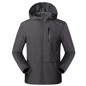 2024 chaqueta de lluvia Softshell de nailon ligera personalizada al por mayor para hombres de alta calidad impermeable reversible bolsillo con soporte para invierno - Product Image 1