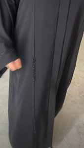 Abayas pour femmes de qualité supérieure élégantes et modestes brodées à la main robes traditionnelles de Dubaï tissu respirant vêtements traditionnels musulmans - Product Image 3