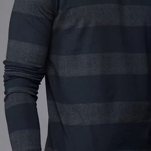 Camisetas Personalizadas OEM para Hombre, Estilo Urbano, Manga Larga, Cuello Redondo, Casuales, de Alta Calidad, 100% Algodón, Impresión Serigráfica, Secado Rápido - Product Image 4