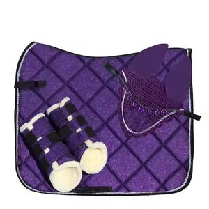 La última almohadilla de sillín, equipo de equitación de algodón, juegos de almohadillas ecuestres para caballos, juego de almohadillas de sillín de doma ecuestre - Product Image 6