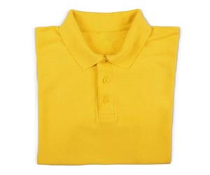 T-shirts polo pour hommes 100% en coton biologique imprimé - Product Image 1