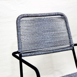 Chaise de salle à manger d'extérieur CH-Factory avec coussins élégants Chaise de jardin réglable - Product Image 6