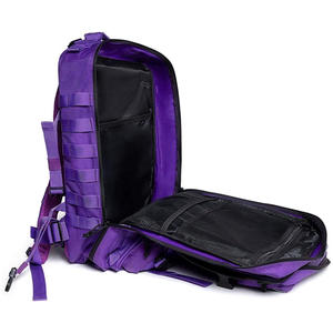Mochila táctica elegante al aire libre con logotipo personalizado impresión bordado senderismo Camping bolsa de viaje OEM fabricante proveedor - Product Image 6