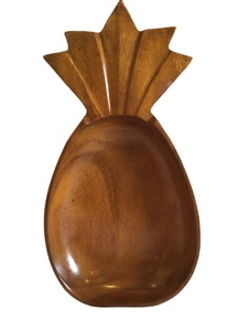 Bol en bois de luxe en forme d'ananas pour la maison Hôtel Restaurant Décoration salade de fruits Vaisselle Bols pour servir la salade et les fruits - Product Image 6