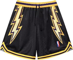 Shorts de sport pour hommes été 2024, taille élastique, shorts de gym athlétiques, shorts de compression pour l'entraînement, shorts 2 en 1 - Product Image 5