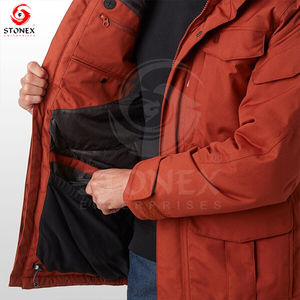 Veste Parka Super Douce et Confortable Respirante Hiver Extérieur Chaud avec Veste Parka Premium Pour Hommes. - Product Image 3