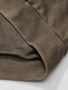 OEM/ODM Sweat à capuche épais 430 g/m² Sunfade Wash à double fermeture éclair Sweat à capuche zippé à capuche surdimensionné - Product Image 5