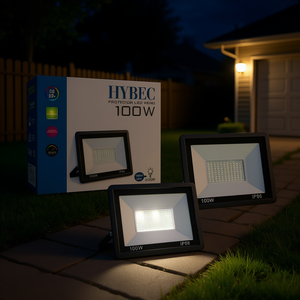 Focos LED para Exteriores de 100W, Resistentes al Agua, Luz Tri-Proof, Iluminación LED Premium para Exteriores - Product Image 3