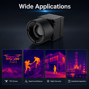 FPV 384x288 <b>Thermal</b> <b>Imaging</b> <b>Camera</b> Module, VOx Uncooled Infrared Sensor for Drone Night Vision - Product Image 3