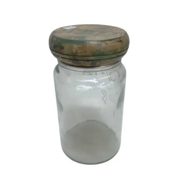 Bán Buôn Số Lượng Lớn Lưu Trữ Nhà Bếp Vòng Jar W/Nắp Bằng Gỗ/Thủy Tinh Màu Nâu Màu Sắc Tự Nhiên Kích Thước Tiêu Chuẩn Handmade Lưu Trữ Hộp