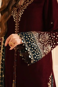 Meilleures ventes Robe de soirée pour femme Nouvelle arrivée Kurta Vêtements de fête sur toute la longueur Robe ethnique pakistanaise - Product Image 2