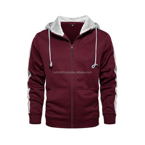 Conjunto Deportivo de Invierno para Hombre con Cremallera, Chaqueta con Cremallera Suave y Pantalones de Corte Ajustado - Product Image 2