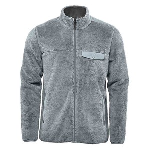 Customizable <b>Sherpa</b> <b>Fleece</b> Jacket Zip-up <b>Fleece</b> for Women <b>Men</b> Casual Corduroy Design winter jacket - Product Image 4