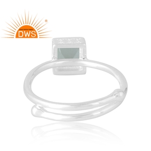 Anillo de piedras preciosas de topacio limón Natural de plata de ley con venta elegante, joyería personalizada para mujer, regalo para ella - Product Image 2