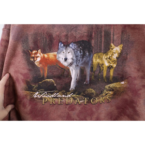 Sweat uni avec impression de logo personnalisé lavé à l'acide surdimensionné lourd 100% coton pour hommes pull délavé à l'acide sweat pour hommes - Product Image 2