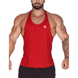 เสื้อกล้ามออกกำลังกายผู้ชาย ระบายอากาศได้ดี ผ้าถัก สวมใส่สบาย ออกแบบได้ตามต้องการ คุณภาพสูง บริการ OEM สำหรับขายออนไลน์ - Product Image 1