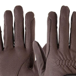 Nouveaux gants d'équitation écran tactile gants d'équitation à doigt complet pour hommes professionnels en plein air en cuir véritable - Product Image 6