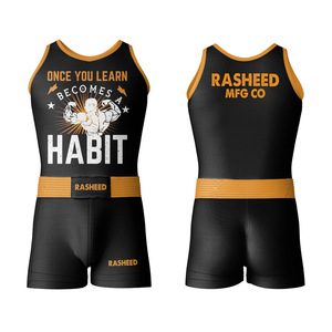 High Quality 100% Polyester Boxing Uniform Customized Color & Logo Unisex Adult Sleeveless Boxing Uniforms - Product Image 4
