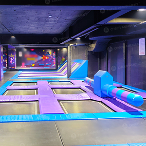 Cổ vũ vui chơi giải trí của ly kỳ tất cả các tuổi trong nhà sân chơi thể thao an toàn Trampoline công viên các khóa học trở ngại cho cô gái chìa khóa trao tay giải pháp - Product Image 3