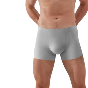 Calzoncillos bóxer duraderos para hombre para todas las estaciones con tela elástica de algodón suave y ajuste de Apoyo para Deportes, fitness y comodidad diaria - Product Image 1