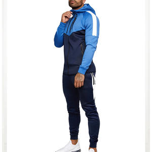 Ensemble de survêtement d'hiver pour homme 100% coton, personnalisable, imprimé, avec sweat à capuche et pantalon de jogging, haute qualité - Product Image 1