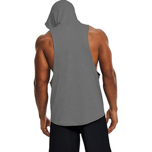 Premium <b>Sleeveless</b> Hoodies for <b>Men</b> Basics Cotton Blended <b>Men's</b> Streetwear <b>Sleeveless</b> <b>Hoodie</b> Custom Branding Wholesale - Product Image 2