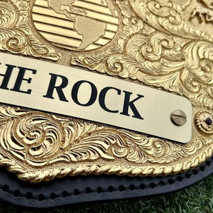 Ceinture de championnat en métal de qualité supérieure, taille personnalisée, légère, marque personnalisée pour les compétitions sportives et les événements - Product Image 4