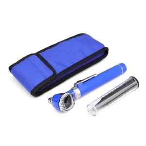 Professional Stainless Steel Electric Power Source Otoscope Diagnostic Set Basis Surgical <b>Instruments</b> Physician Fiber <b>Optic</b> LED - Product Image 2