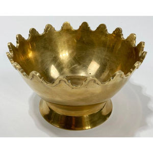 Tazón de Metal Dorado para Alimentos y Aperitivos, Calidad Premium, Hecho a Mano, Tazón de Comida Pulido en Oro Más Vendido en India - Product Image 4