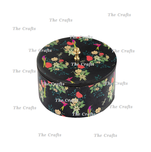 Round Shape Wooden Roti <b>Box</b> With Exclusive Quality Kitchenware Chapati <b>Container</b> At Acceptable Prices - Product Image 3