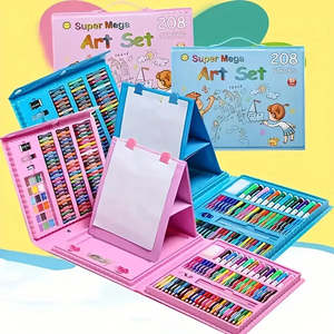 208-Piece <b>Art</b> <b>Set</b> Coffret Dessin Feutres Aquarelle - Product Image 1