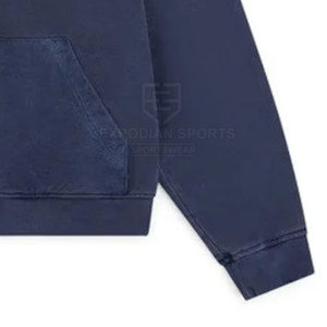 ผู้ผลิตจากปากีสถาน เสื้อฮู้ดดี้ผู้ชายสำหรับฤดูหนาว ผ้าฝ้าย 100% ประดับด้วยคริสตัล ขนแกะ ระบายอากาศได้ดี เป็นมิตรกับสิ่งแวดล้อม สีพื้น สามารถสั่งทำได้ ขายส่ง - Product Image 4