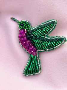 Broches perlées Broche design faite à la main. Accessoires de haute qualité. Broche design unique. Baby shower meilleur cadeau. - Product Image 2