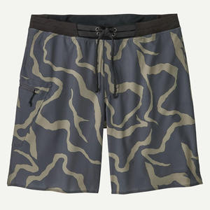 Shorts de bain pour hommes personnalisés, séchage rapide, nouveau style, décontractés, extensibles dans les 4 sens, en polyester, pour la plage et le surf, tissage non tissé pour garçons - Product Image 5