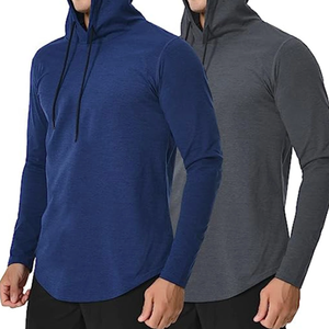 Sweats à capuche pour hommes de haute qualité pull à capuche en coton personnalisé logo de broderie t-shirts à capuche en coton sweats à capuche pour hommes - Product Image 4