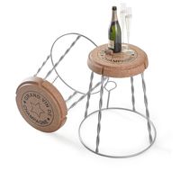 Tabouret en liège naturel pour salon chambre créative chevet petite taille Table ronde bas prix fournisseur en gros de l'Inde