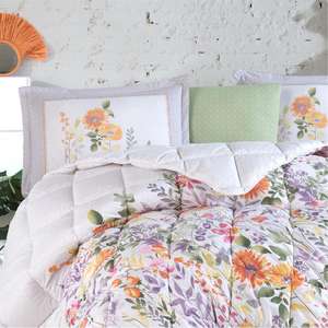 Galya V1 <b>Green</b> <b>Duvet</b> Cover <b>Set</b> Clasy <b>Double</b> Ranforce Sleeping <b>Set</b> - Product Image 2