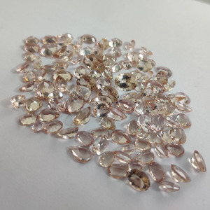 Morganite naturelle taille libre, bonne qualité pierre précieuse de couleur moyenne morganite de pêche naturelle prix de gros morganite - Product Image 1